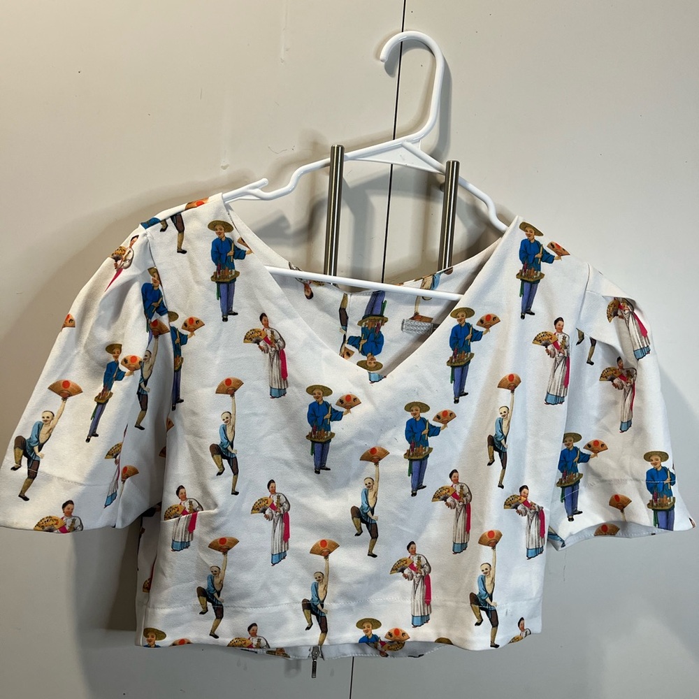 Colorful Patterned Women's Tank Top - Picture 2 of 7